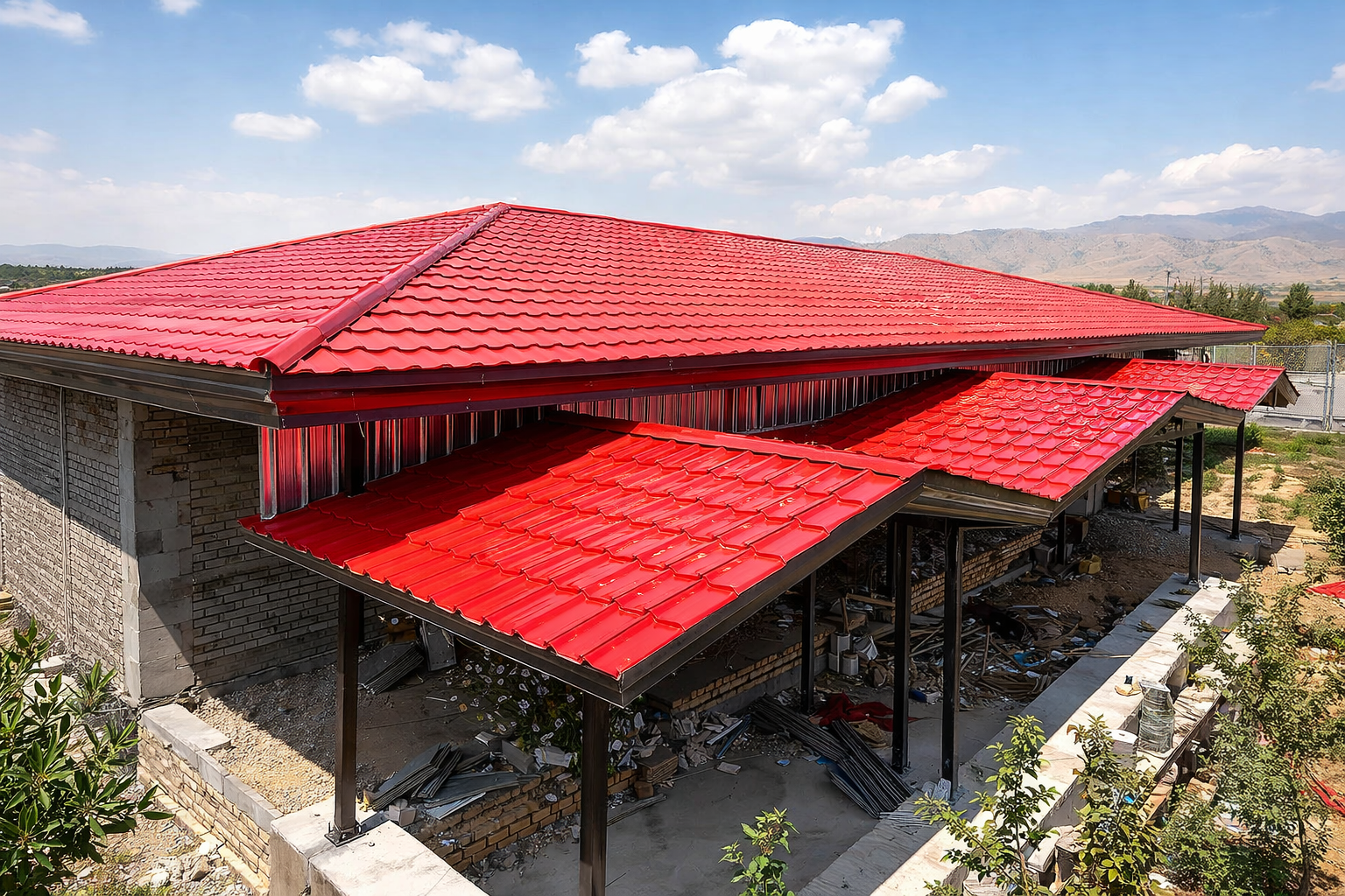 پوشش شیروانی