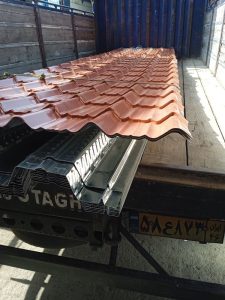 ورق طرح سفال 6 متری